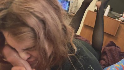 Throat dick, torn pantyhose and torn heels nice to meet